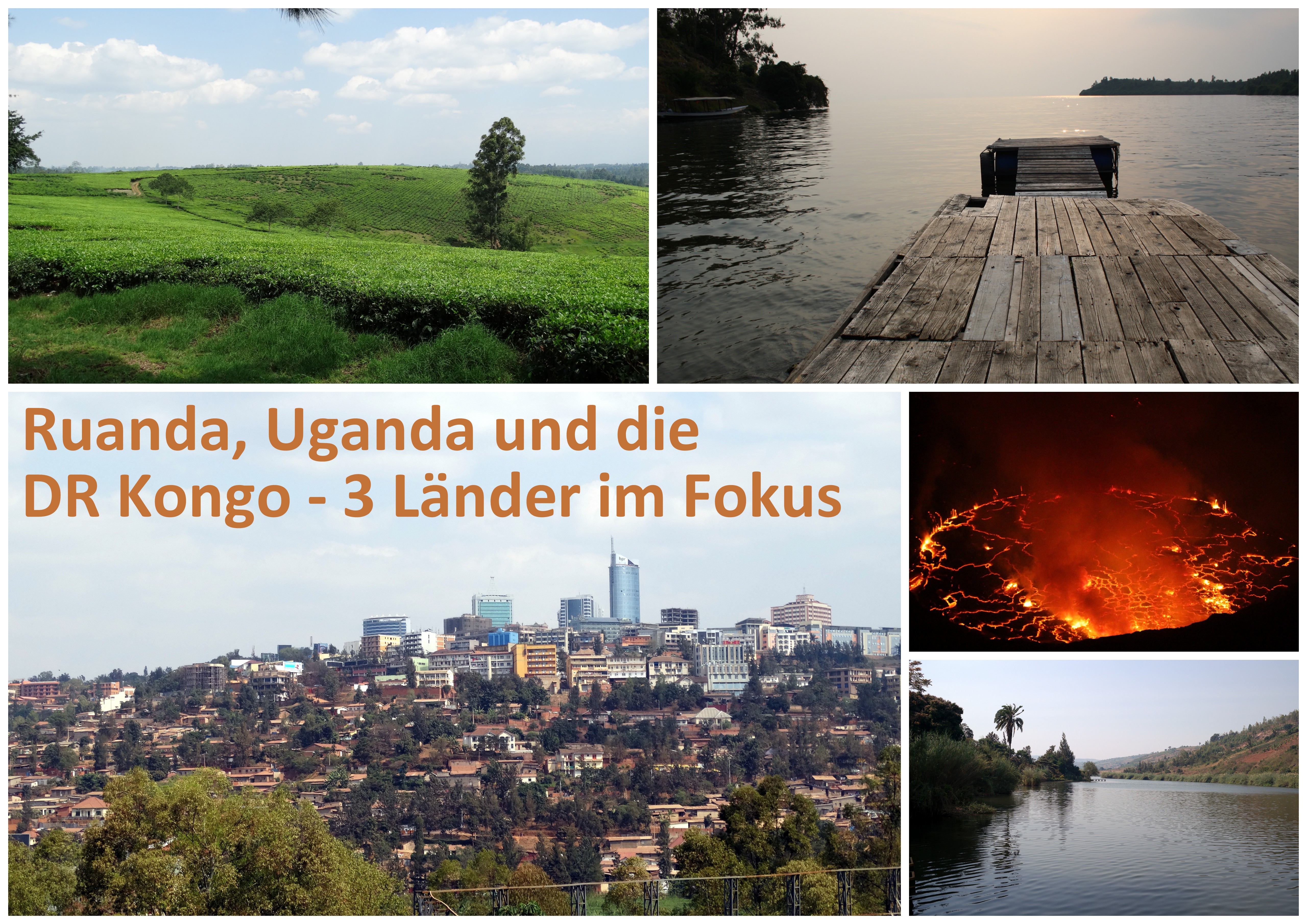 Ruanda, Uganda und die DR Kongo – 3 Länder im Fokus